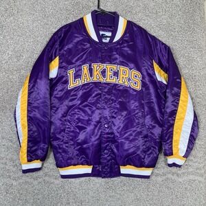 STARTER Purple and Yellow Varsity Jacket